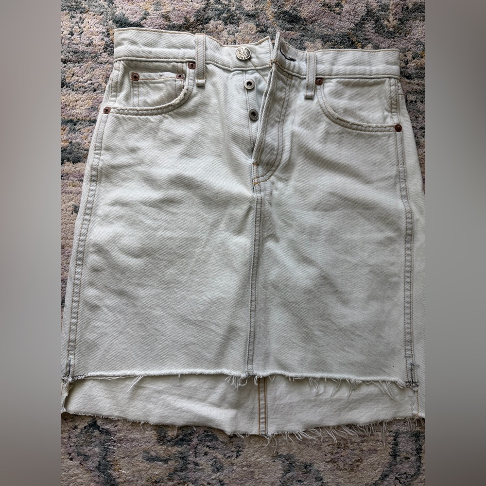 Rag & Bone High Rise Mini Skirt